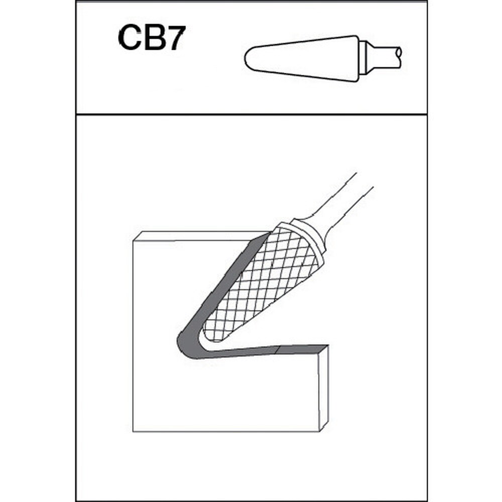 Beli MRA Hd Series(For Stainless)Mra Carbide Bur HD7C13C 1pc